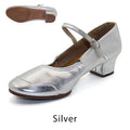 Dance Shoes Women Low-heeled Square Dancing Shoes Latin Salsa Dance Shoe Soft Sole Outdoor Dance Sneakers Spring Size 34-42