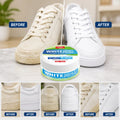 White Shoe Cleaning Cream, Quick Dry Sneaker Care Polish for White Shoes, Sports Shoes and Mesh Uppers