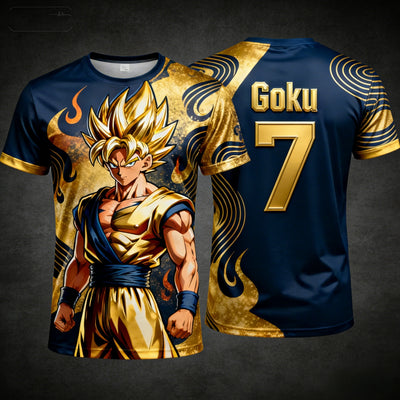 Summer Dragon Ball Retro Fitness T - shirt Men's Oversized | SAMAG