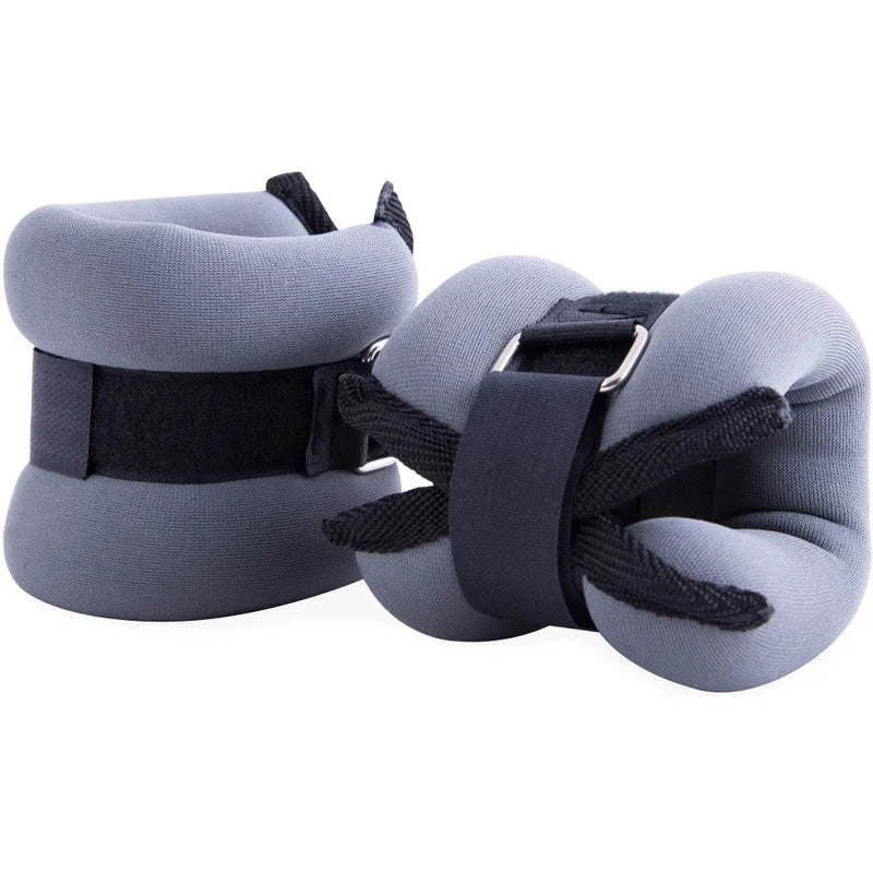 2 lb Pair Ankle/Wrist weights, Gray | SAMAG