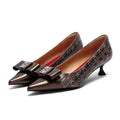 CHCH Women's High Heels Winter Anti Velvet Women's Shoes Business Dinner Black Heels 5cm