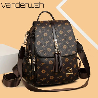 Ladies Backpack Designer Leather Women Bag Luxury Fashion | SAMAG
