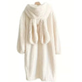 Autumn and Winter Ladies Warm Pajamas Homewear Rabbit | SAMAG