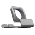 Aluminum Charger Stand for Apple Watch,Dock Station Charging Holder for iWatch Ultra 1 2/10/9/SE/8/7/6/5/4/3/2/1 Silicon Bracket