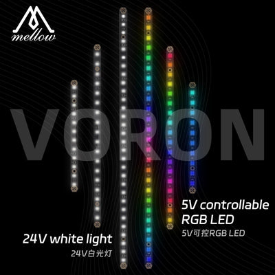 Mellow Daylight PCB Kit 5V RGB / White LED Bar For 3D | SAMAG