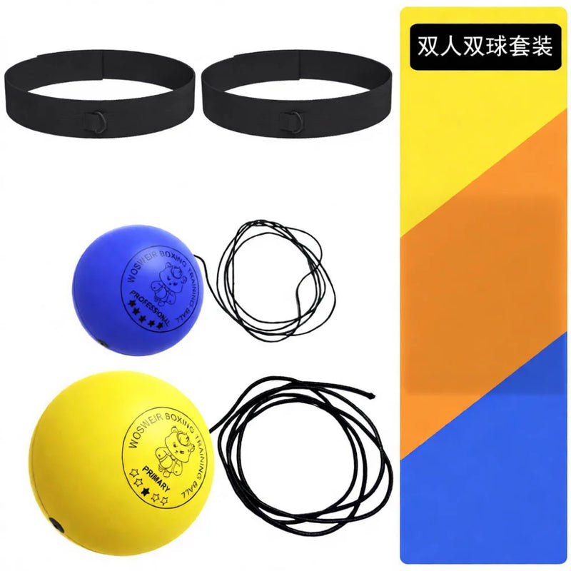 Head Mounted Boxing Speed Punching Ball Reflex Training - View 3 | SAMAG