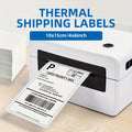 500/1000 Sheets 4''x6'' White Thermal Label Paper for Thermal Label Printers Logistics Shipping Labels 100x150mm