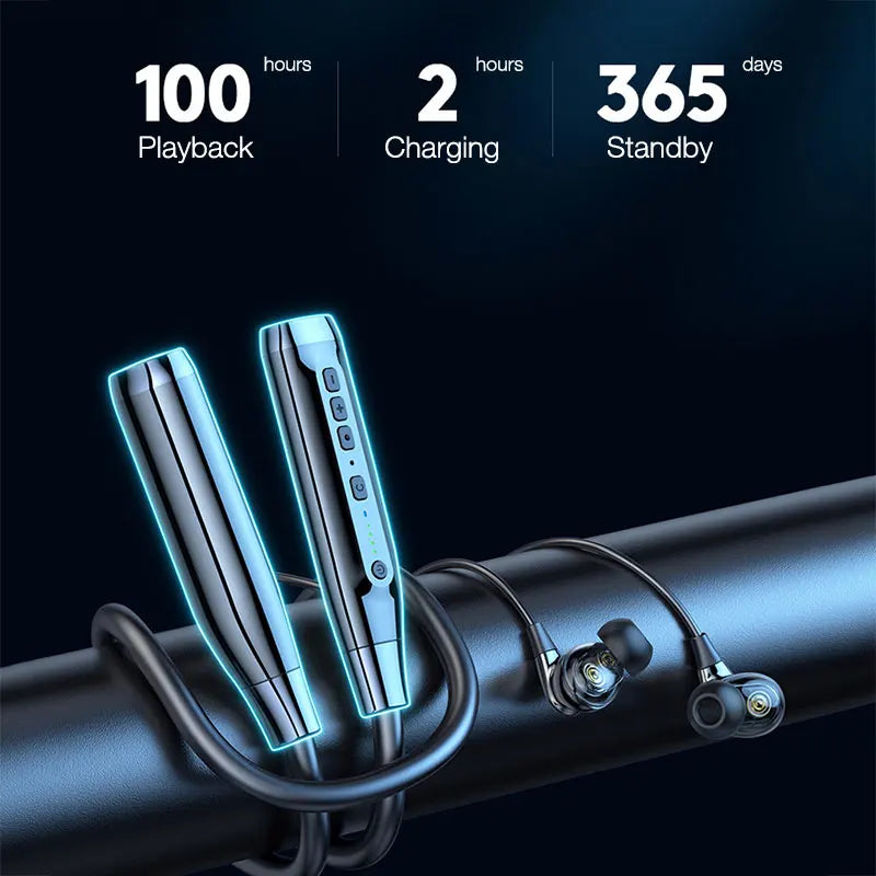 EARDECO 4 Speakers Wireless Bluetooth Headphones 5.0 Bass Earphone Headphone Stereo Phone Game Headset 100 Hours Playback IPX5