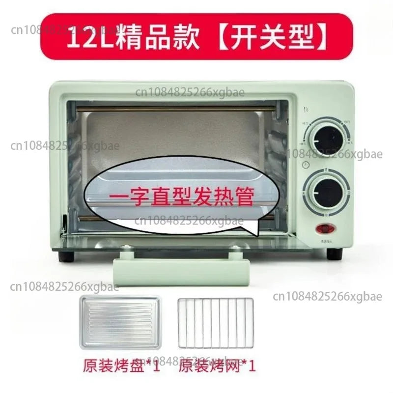 Mini Multifunctional Microwave Oven Portable Personal Baking Heating Rice Steamer All-in-one Household Small Oven