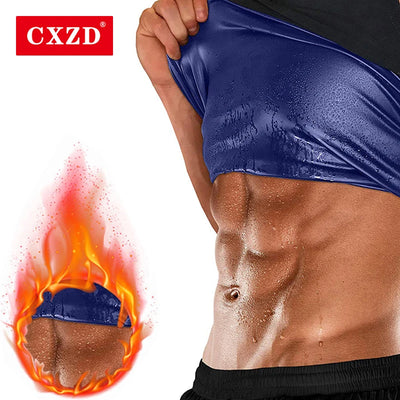Men Neoprene Sweat Sauna Vest Waist Trainer Slimming Body | SAMAG