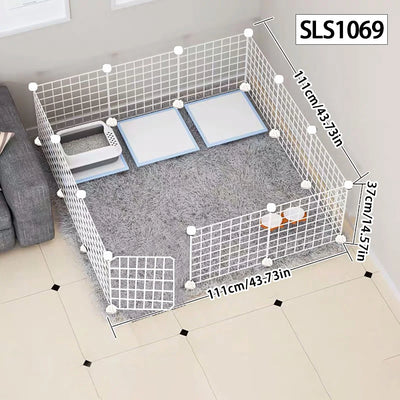 Dog Pen Indoor Fence Small Medium Teddy Home Isolation | SAMAG