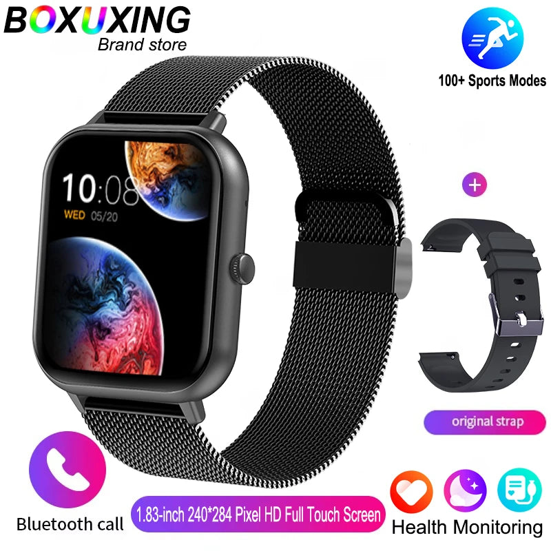 Watch 5 Upgraded Sports Smart Watch 2026 New Men Woman GPS Track HD Bluetooth Call Heart Rate IP68 Waterproof Fitness Smartwatch