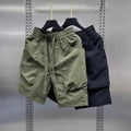 Men Elastic Drawstring Cargo Shorts Multi Pocket Loose | SAMAG