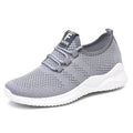 2026 Spring and Autumn Fashionable Solid Color Breathable Round Toe Sneakers Casual and Comfortable Thick-soled Women's Shoes