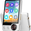 128GB MP3 Player with Boosted Bluetooth 5.3, Music Player Features HD Speaker, 2.4" Touchscreen, Expandable SD Card Slot, Dual