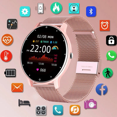 Waterproof Women Smart Band Watch Real-time Weather | SAMAG