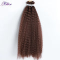 Synthetic Crochet Braiding Hair Bundles Sew In Afro Kinky Curly  Hair Extensions Strand Hook Braid Fake Hair 3pcs Deal