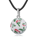 Eudora Harmony Ball Pendant Necklace Pregnancy Chime Ball Mexcian Bola Pendants Wishing Balls Fine Jewelry for Women Best Gift