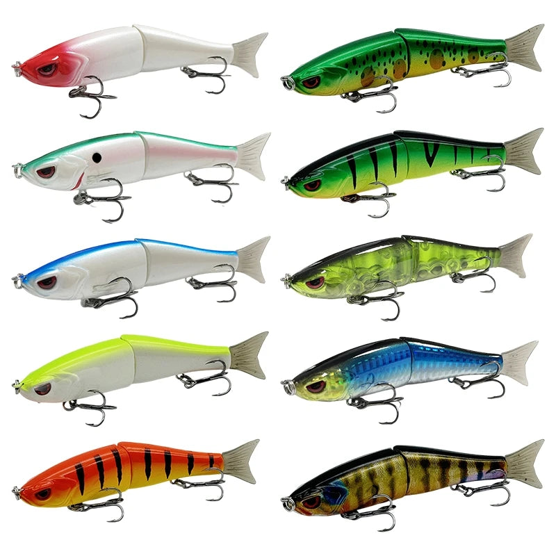 11.5cm 18.5g Balam Glide Bait Swimbait Joint Giant Pike | SAMAG
