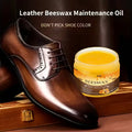 50ml New Universal Beeswax Shoe Polish Kit - Quick Shine, Deep Nourishment, All Colors, Easy, Long-lasting Protection