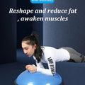 Explosion-proof Pilates Jump Ball Hemisphere Yoga Sponge Handle Balance Hemisphere Pilates Wave Speed Ball