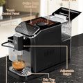 20 Bar Fully Automatic Espresso Machine With Grinder Milk Frother One-Touch 6 Recipes 1.5L Tank Self-Cleaning For Home Office
