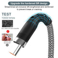 USB Type C 6A Super- Charging Cable For Huawei USB C Extended 1m 2m 3m 5m 8-Meter Cable For Xiaomi Vivo Leeco OnePlus Oppo