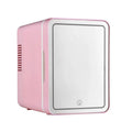 2026 New Upgrade Portable Mini Makeup Cooler Fridge Luxury Cosmetic Fridges With Mirror Mute Skincare Refrigerator 4L Small Refr