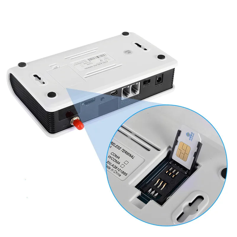 2G GSM OR 4G LTE FWT Fixed Wireless Terminal Convert Cellular Signal to Landline Telephone System Elevator Lift Alarm