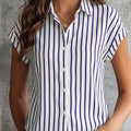 Elegant Orientation] Summer Fashion Women's Striped | SAMAG