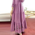 ZANZEA Woman Fashion Abaya Kaftan Muslim Dress Casual | SAMAG