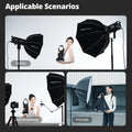 Ambitful FS 40/60/80 PRO Quick Release Softbox Standard Detachable Bowens Mount Octagon Softbox For Studio LED Video COB Ligh