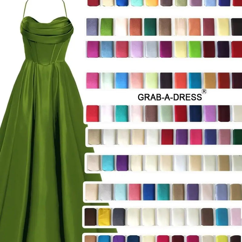 Long Pocket Off Shoulder Ball Dress with Heart-shaped | SAMAG