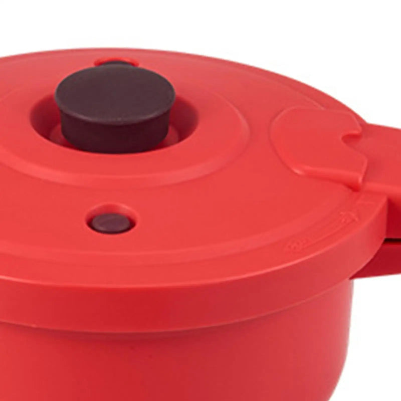 Microwave Pressure Cooker Food Grade PP Anti Scald Handle for Vegetables Kitchenware Fireless Rice Steamer Soup Pot Cooking Pot