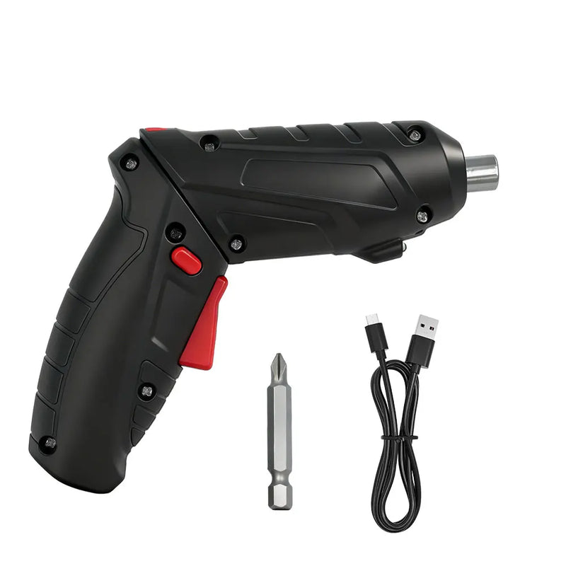 47PCS 3.6v 2PCS Cordless Screwdriver Set with Rechargeable Lithium Battery Household Electric Drill Tool for - View 9 | SAMAG