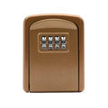 Key Lock Box Wall Mounted Stainless Steel Safe Weatherproof 4 Combination Storage for Indoor and Outdoor Use - View 9 | SAMAG