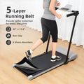 Compact Electric Treadmill for Home Office, 300lbs | SAMAG