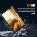 Android 14 Outdoor Waterproof 4G LTE Rugged Tablet Industrial IP68 Waterproof 8G+128G GPS WIFI BT5.0 Tablet for Outdoor Work