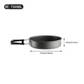 Pandatour Camping Folding Aluminum Frypan Non - stick Pan - View 7 | SAMAG