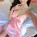 Women Lingerie Silk Robe Dress Nightdress Nightgown Sexy Sleepwear NightdressWomen Sexy Lingerie Silk Robe Dress Nightdress
