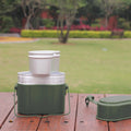 /Set Mess Tin Kit Cookware for Camping Wild Food - View 3 | SAMAG