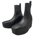 Men's Chelsea Boots Platform High Heels Man Gothic Sneakers Leather Kiss Boots Vintage Trendy Designer Shoes