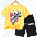 Fortnites Series T-shirt Shorts Suit for Children Hot | SAMAG