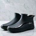 Men's fashionable anti-slip rain shoes
