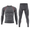 Men Sports Tactical Underwear Sets Fitness Running Tracksuits Breathable Quick Drying Clothing Sweatwicking Sports Clothing