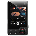 128GB MP3 player (with Bluetooth 5.3), 2.4’ portable full touchscreen music player (with speakers and Micro SD card slot)
