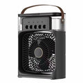 Lenovo Air Conditioner Ice Fan Mini USB Portable Air Cooler Humidifier Water Mist Spray LED Night Light Desktop Cooling Fan