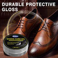 Ifubo Leather Shoes Care Oil, Multi-Purpose Leather Maintenance Polish For Shoes Bag Sofa, Waterproof Protective Gloss Paste