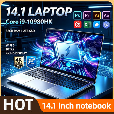 Intel Core i9 10980HK 14.1 Inch Pro Laptop 8C 16T 2.4 | SAMAG