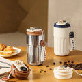 450ml Smart Thermos Bottle  Digital LED Display Temperature Coffee Cup Stainless Steel Vacuum Cup Business Portable Thermal Mug